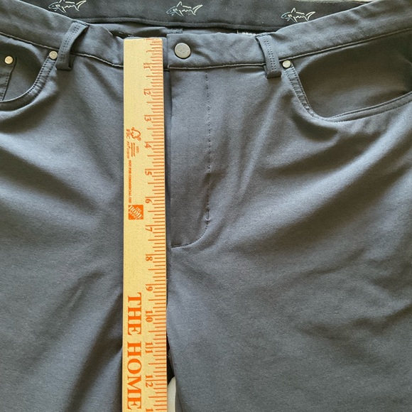 Greg Norman Collection Men's Chinos -black 5 pocket performance material 38x32 - Picture 5 of 7